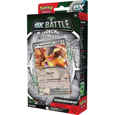 Pokémon TCG Deluxe Battle Deck Kangaskhan Ex Xjoy pl