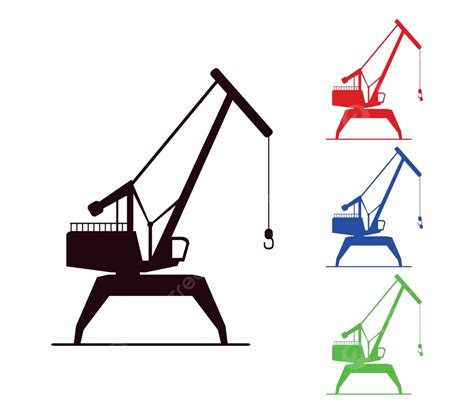 Crane Icon Lift Icons Engineering Vector Lift Icons Engineering Png