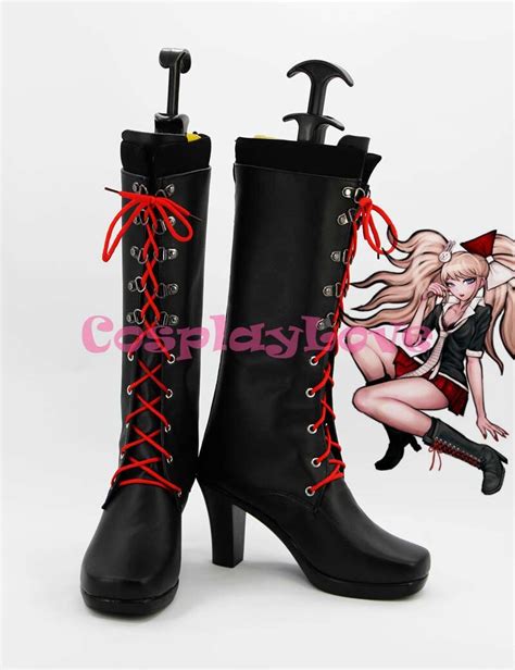 Danganronpa Dangan Ronpa Junko Enoshima Cosplay Shoes Boots Hand Made