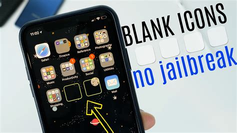 How To Create Blank Icons For Your Iphone Home Screen
