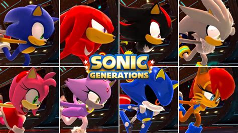 Sonic Generations Choose Your Favorite Sonic Character Sonic Designs