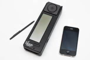 The ibm simon was billed as a personal communicator the term smartphone didnt come along until 1995. First Smartphone: Fun Facts About Simon | Time