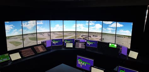 Ansl Launches Uk First Simulator Based Air Traffic Control Full Unit