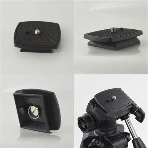 Uk Tripod Quick Release Plate Screw Adapter Mount Head F Digital Camera