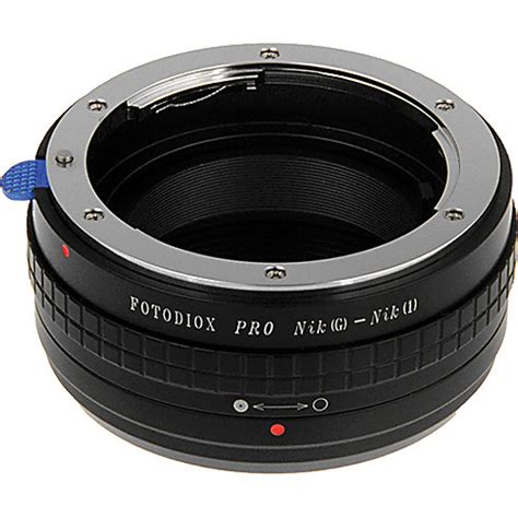 fotodiox nikon f mount pro lens adapter with aperture