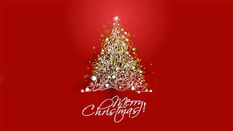 Hd Wallpaper 2017 Merry Christmas Red Background Wallpaper Flare