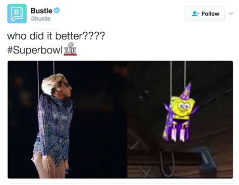 Bustle Comparison Lady Gagas Halftime Show Know Your Meme