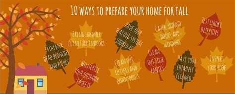 10 Ways To Prepare A Home For Fall