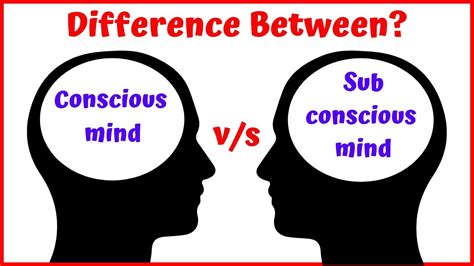 How Conscious And Subconscious Mind Works And Major Difference Between