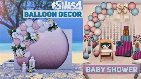 Festive Decoration Ideas "My Wedding Stories" (No CC) the Sims 4 Stop