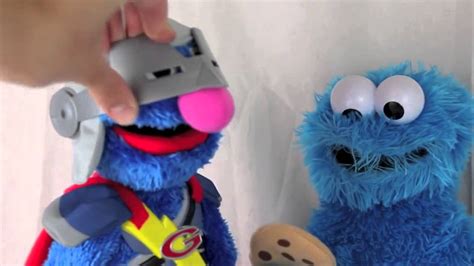 Super Grover Saves Cookie Monster Sesame Street Cookie Monster Runs Out