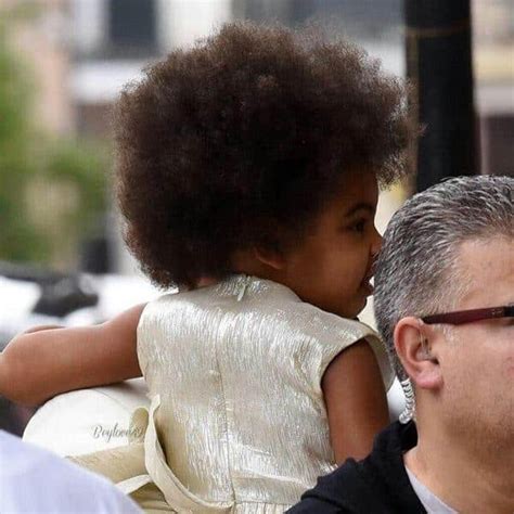 Blue Ivy Hair Combed