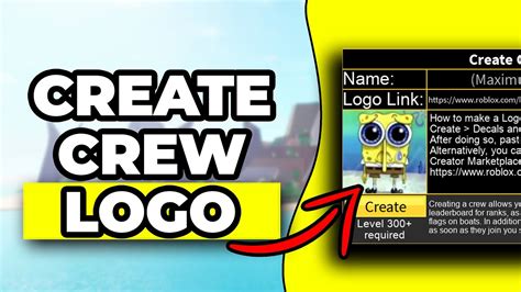 How To Create A Crew Logo In Blox Fruits 2024 Get Decal Link Youtube