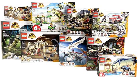 All Lego Jurassic World Dominion Sets 2022 Compilationcollection Speed