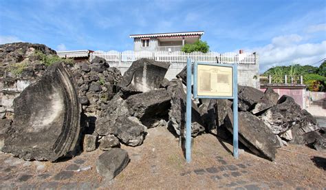 Les Ruines De Saint Pierre Ruins Of Stpierre Az Martinique