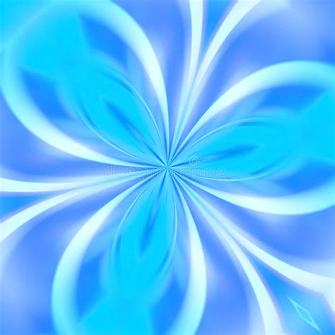Phosphorescent Petals Abstract Background Stock Illustration