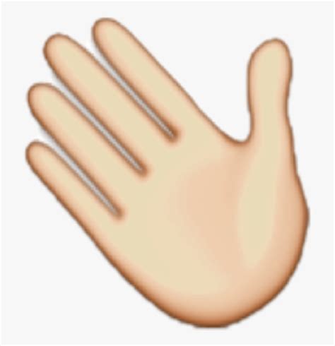 Emoji  Clapping Wave Clip Art Boi Hand Png Transparent Png