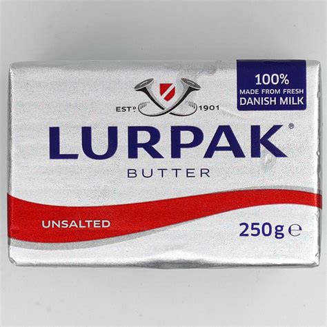 Lurpak Unsalted Butter 250g Bak Lai Fish Ball Food Industries