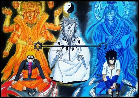 The Sage Of Six Paths Naruto Shippuuden By Yuki Ka On Deviantart