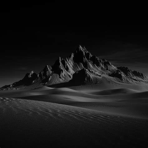 Desert Wallpaper 4k Doom Sand Dunes Dark Background