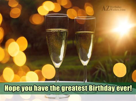 Birthday Wishes With Champagne Birthday Images Pictures