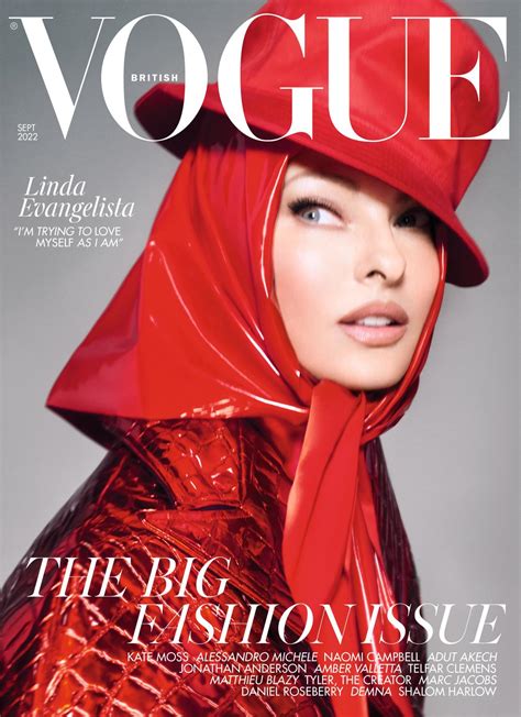 Linda Evangelista Tapes Back Face For Vogue Cover After Botched