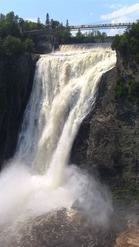 At Some Waterfall In Quebec City Quebec Places To Travel Canada