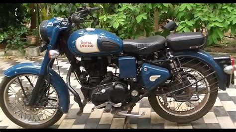 Royal Enfield Classic 350 Lagoon Blue After 5 Years Youtube