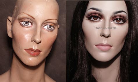 Wallpaper Face Eyes Makeup Glass Head Mannequin Beauty Lip Cosmetics Cheek Chin