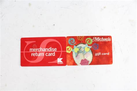 So what are you waiting for!! K-Mart And Michaels Gift Cards, $37.95, 2 Pieces ...