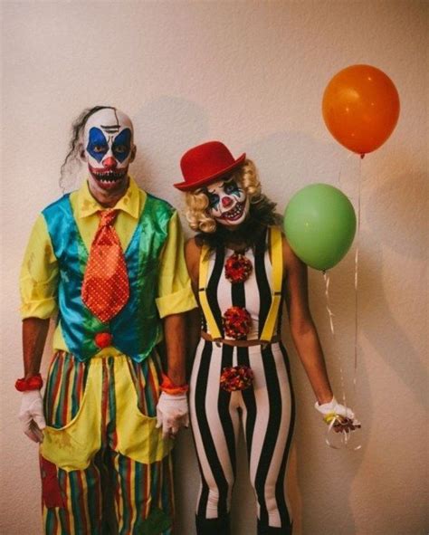 Most Scary Halloween Couple Costume Ideas 33 Déguisement De Clown