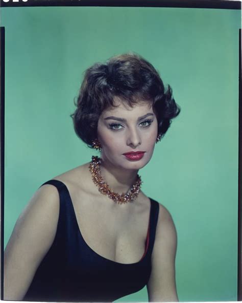 396 Sophia Loren Color Camera Negative From Houseboat Lot 396