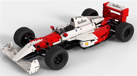 Lego Moc Ayrton Senna Formula 1 Mclaren By Apachaihapachai