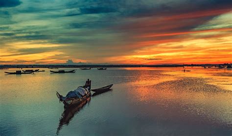 Sunset Tam Giang Lagoon Tour Explore Vietnam Company