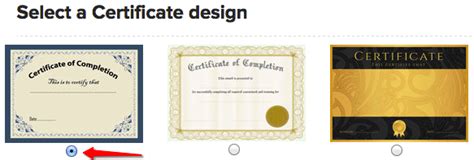 Create Online Certificate Planner Template Free