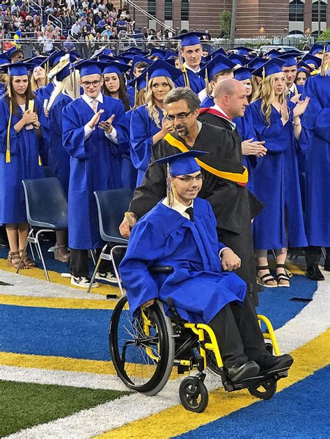 New C M Grad Inspires Others As He Greets Next Life Challenge Living