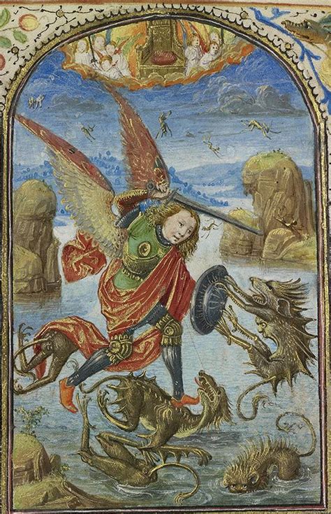 St Michael Image From Getty Museum