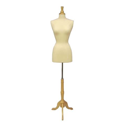 Adjustable Female Dress Form Fashion Mannequin Torso Clothes Display
