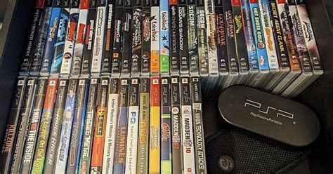 My Psp Game Collection And Psp 3000 In A Case Rpsp