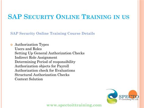 Ppt Best Online Sap Security Course Training Institute In India