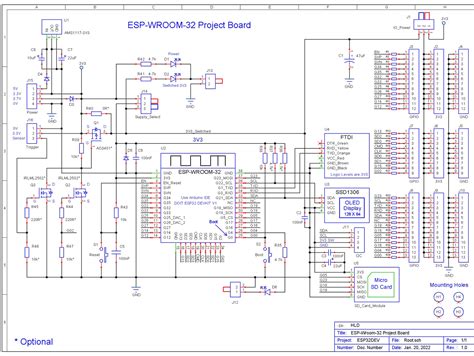 Schematic Esp32 Development Board V2 Pdf 59 Off