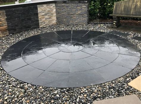 Black Limestone Circle 3m