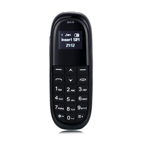 Mini Mobile Phone Pocket Aeku Kk1 066 Inch Small Screen Bluetooth On