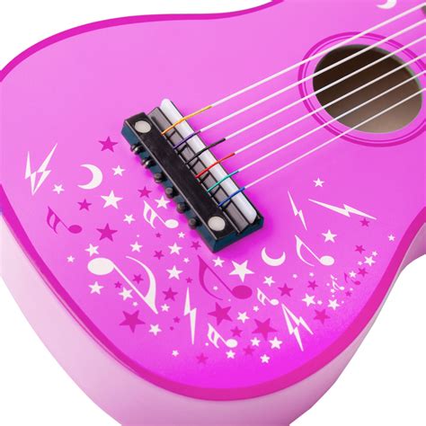 Tidlo Pink Flowers Guitar Wilko