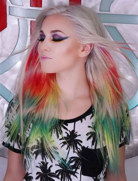 Tie Dye Hair Is The New Hair Color Trend You Have To See Tie Dye Hair