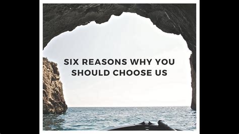 Six Reasons Why You Should Choose Us Youtube