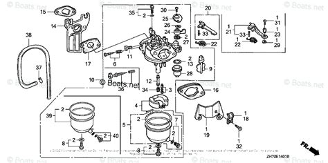 Honda Small Engine Parts Gx120 Oem Parts Diagram For Carburetor 2