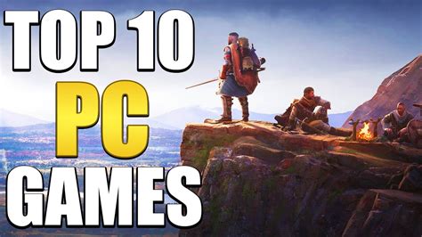 Top 10 Pc Games You Should Play In 2023 Youtube