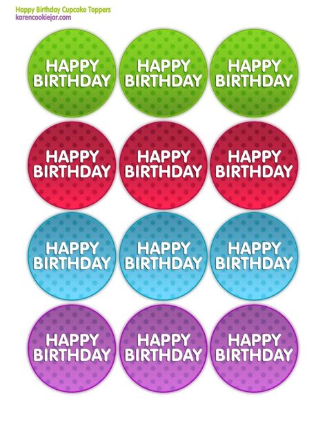 Acrylic cake topper cupcake stand cake topper glitter gold happy birthday decor. Happy Birthday Cupcake Toppers. Colourful Mini Plastic Happy Birthday Cupcake Cake Toppers Picks ...