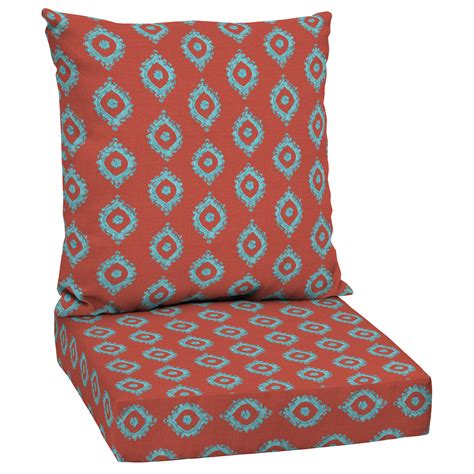 This dining chair cushion replacement set includes one seat and one back. This End Up Replacement Cushions Mainstays Outdoor Patio ...